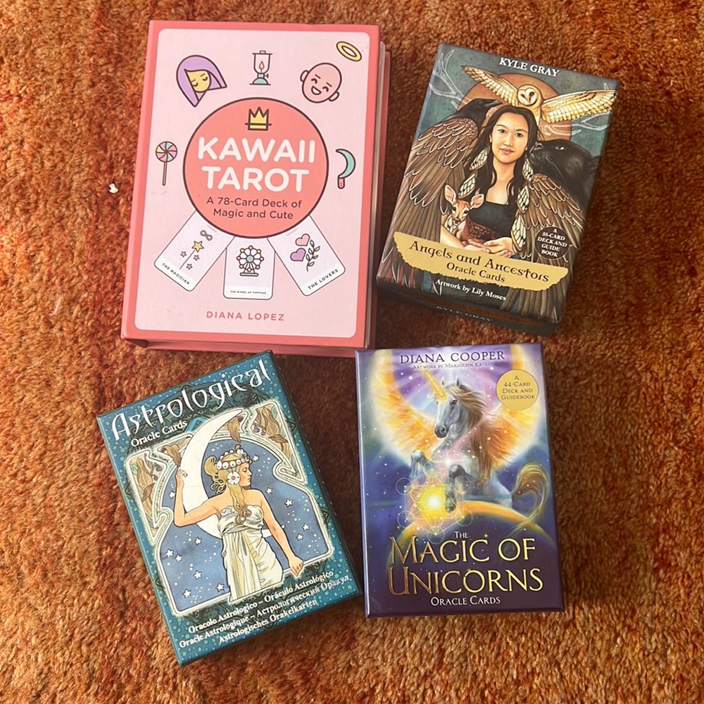 Tarot and Oracle card Lot